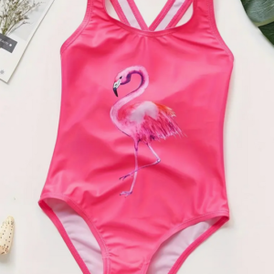 Schwimmanzug Flamingo